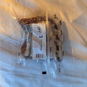 New Freshly Picked City Mocc Red Rocks Baby Shoes size 3